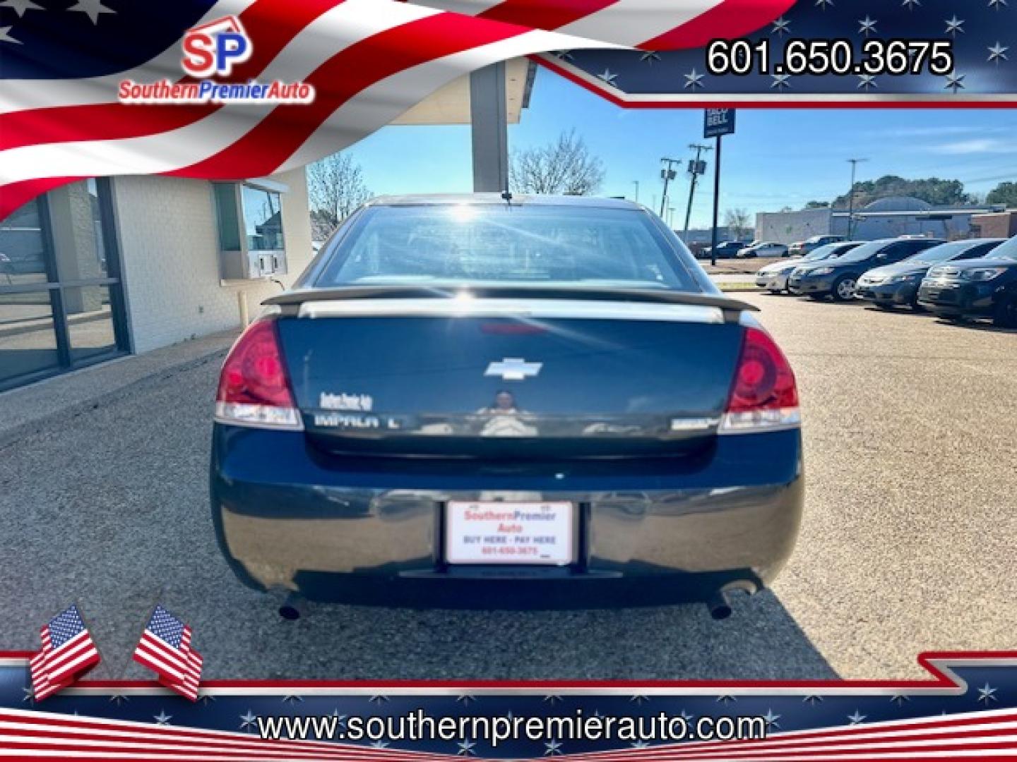 2012 BLACK CHEVROLET IMPALA LT (2G1WB5E39C1) , located at 922 W. Beacon St., Philadelphia, MS, 39350, (601) 650-3675, 32.770447, -89.127151 - Photo#4